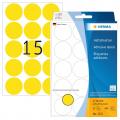 [2271] Herma Haftetiketten Ø 32 mm Gelb, 480 Etiketten pro Packung